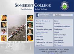 Somerset College - Broadnet web design and web hosting on the gold coast